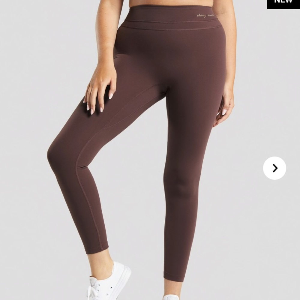 Whitney Simmons High Rise Legging small chocolate